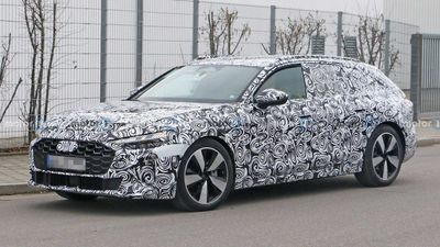 2024 Audi A4 Avant Drops Camo In New Spy Photos