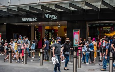 Myer sales near two-decade high after department store posts strong Christmas