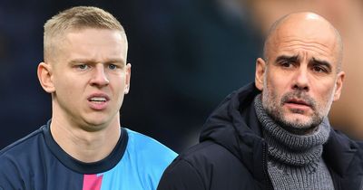 Arsenal hero Oleksandr Zinchenko has become symbolic of Pep Guardiola's Man City concern