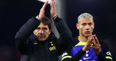 What was said in Antonio Conte Tottenham team meeting and his telling moment with fans at Fulham