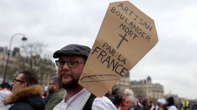 French bakers unable to earn their crust protest energy price hikes