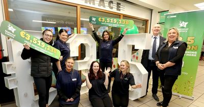 Lotto bosses reveal Dublin shop where €3.5 million jackpot ticket was sold