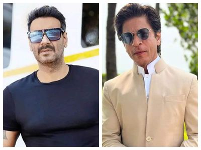 Ajay Devgn says he wants 'Pathaan' to be super duper hit; Shah Rukh Khan calls him a 'pillar of strength'