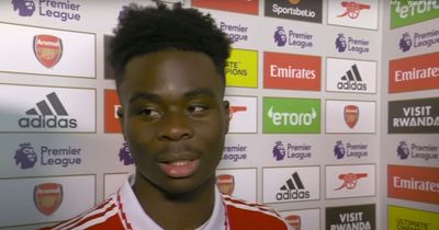 "Top guy" - Bukayo Saka opens up on blossoming friendship with Arsenal teammate