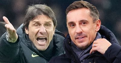 Gary Neville puts Antonio Conte in his place with comments on leaving Tottenham