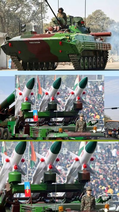 Republic Day Parade: Only made in India weapons on display