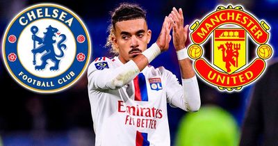 Man Utd and Chelsea 'in transfer battle' for Lyon starlet but may be forced to wait