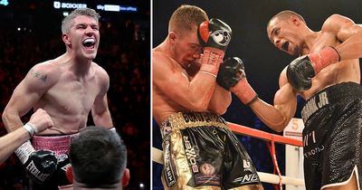 Liam Smith dedicates win to fighter left in coma after Chris Eubank Jr bout