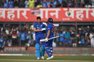 Openers Rohit, Gill hit tons as India post 385-9