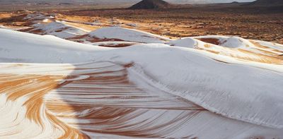 Chutes de neige dans le désert du Sahara : un phénomène météorologique inhabituel