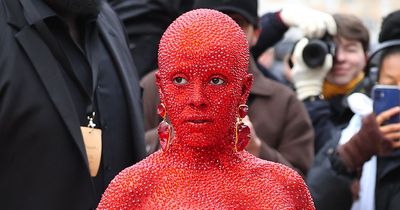 Doja Cat is a 'walking piece of art' as she smothers body in 30,000 crystals