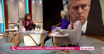 Lorraine Kelly in feisty debate with Prince Andrew's ex-girlfriend as she defends royal