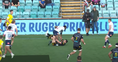 1m in awe of Warren Gatland's son's bravery as he's bulldozed by rugby giant