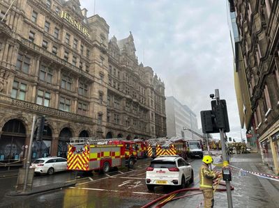 Firefighter left in 'critical condition' after Edinburgh Jenners fire named