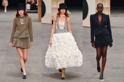 Corgis, top hats, and bow ties — Chanel Haute Couture SS23 finds its playful side