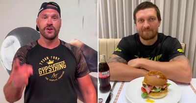 Oleksandr Usyk continues Tyson Fury "eating" call-out as fight talks continue