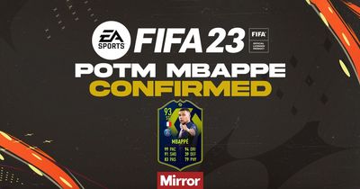 FIFA 23 Kylian Mbappe POTM SBC expected to release today as item confirmed