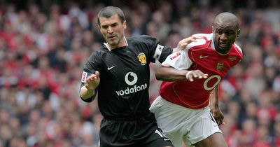 'We'll see you out there' - how Manchester United and Arsenal legends Roy Keane and Patrick Vieira went from rivalry to respect