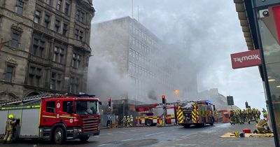 Jenners left gutted by huge fire as aftermath images show burnt out shell of iconic building