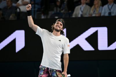 'Different' Tsitsipas powers into Australian Open semi-finals