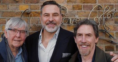 David Walliams spotted with showbiz pals as BGT filming goes on without him