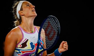 Azarenka routs Pegula in straight sets to reach Australian Open semi