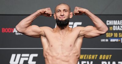 UFC champion accuses Khamzat Chimaev of "running" amid weight switch plan