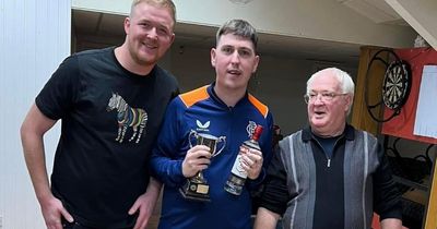 Darts team hit the bullseye with charity fundraiser
