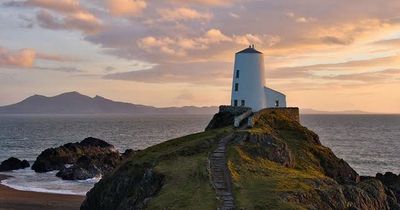The three Welsh locations listed as the most romantic places to visit in the UK