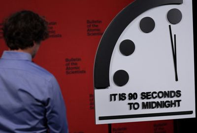 Symbolic Doomsday Clock moves closer to midnight amid Ukraine war