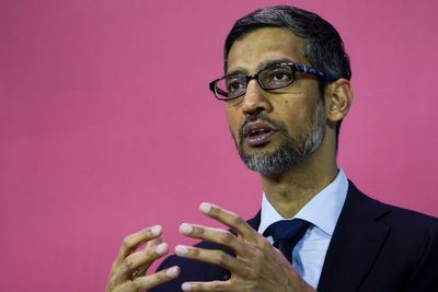 Google CEO Sundar Pichai says he will take less pay this year following in the steps of JPMorgan's Jamie Dimon and Apple's Tim Cook