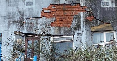 Children in 'immense danger' after being spotted playing in decaying building