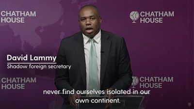 A Labour government would ‘fix the bad Tory Brexit deal’, says David Lammy