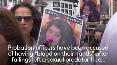 Probation have blood on their hands, Zara Aleena's aunt says