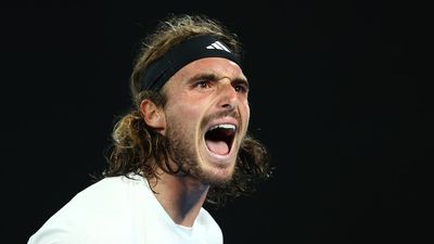 Stefanos Tsitsipas nearly hits ball kid during Australian Open quarterfinal win over Jiri Lehecka