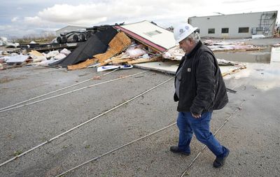 Storm brings tornado damage to Gulf Coast region of Texas