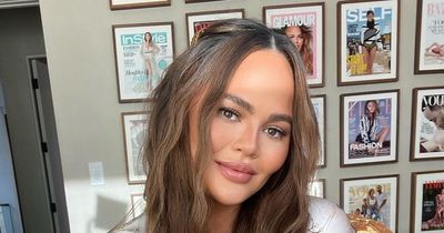 Chrissy Teigen shares sweet first snap of her and John Legend's baby Esti's face