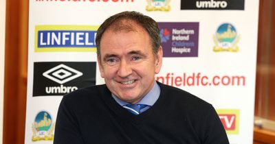 Pat Fenlon says goodbye to Linfield but leaves the club in a strong position