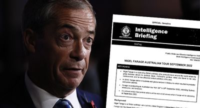 Home Affairs had ‘urgent’ concerns about Nigel Farage’s visa, police docs reveal