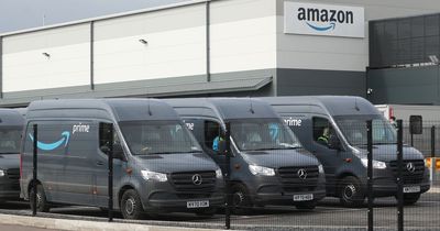 Amazon workers walk out on strike for first time ever in the UK