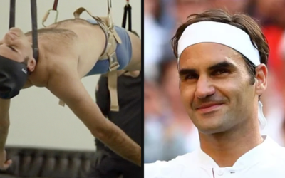 Tennis great Roger Federer strips down for ‘vulnerable’ art project