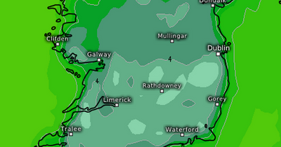 Met Eireann's freezing forecast as Dublin to shiver in -2C