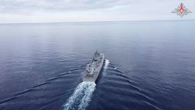 Russia defence ministry says frigate tests strike capabilities in Atlantic
