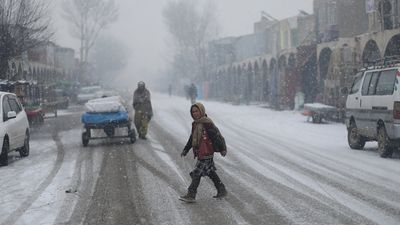 Scores of people die as wave of freezing weather sweeps across Afghanistan