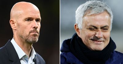 Jose Mourinho has already piled pressure on Erik ten Hag to claim first Man Utd trophy