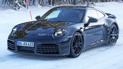 Porsche 911 Coupe, Convertible Spied In The Cold Hiding Facelift