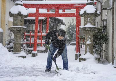 South Korea, Japan grapple with heavy snow chaos, delays