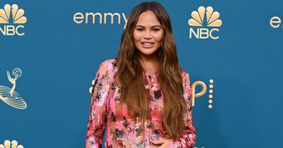 Chrissy Teigen shares new photo of baby daughter weeks after welcoming her with husband John Legend