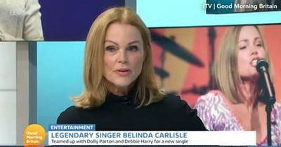 ITV GMB viewers distracted by 'beautiful' Belinda Carlisle as she shares unusual morning routine