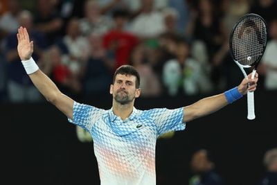 Australian Open: Novak Djokovic brushes Andrey Rublev aside to march into semi-finals